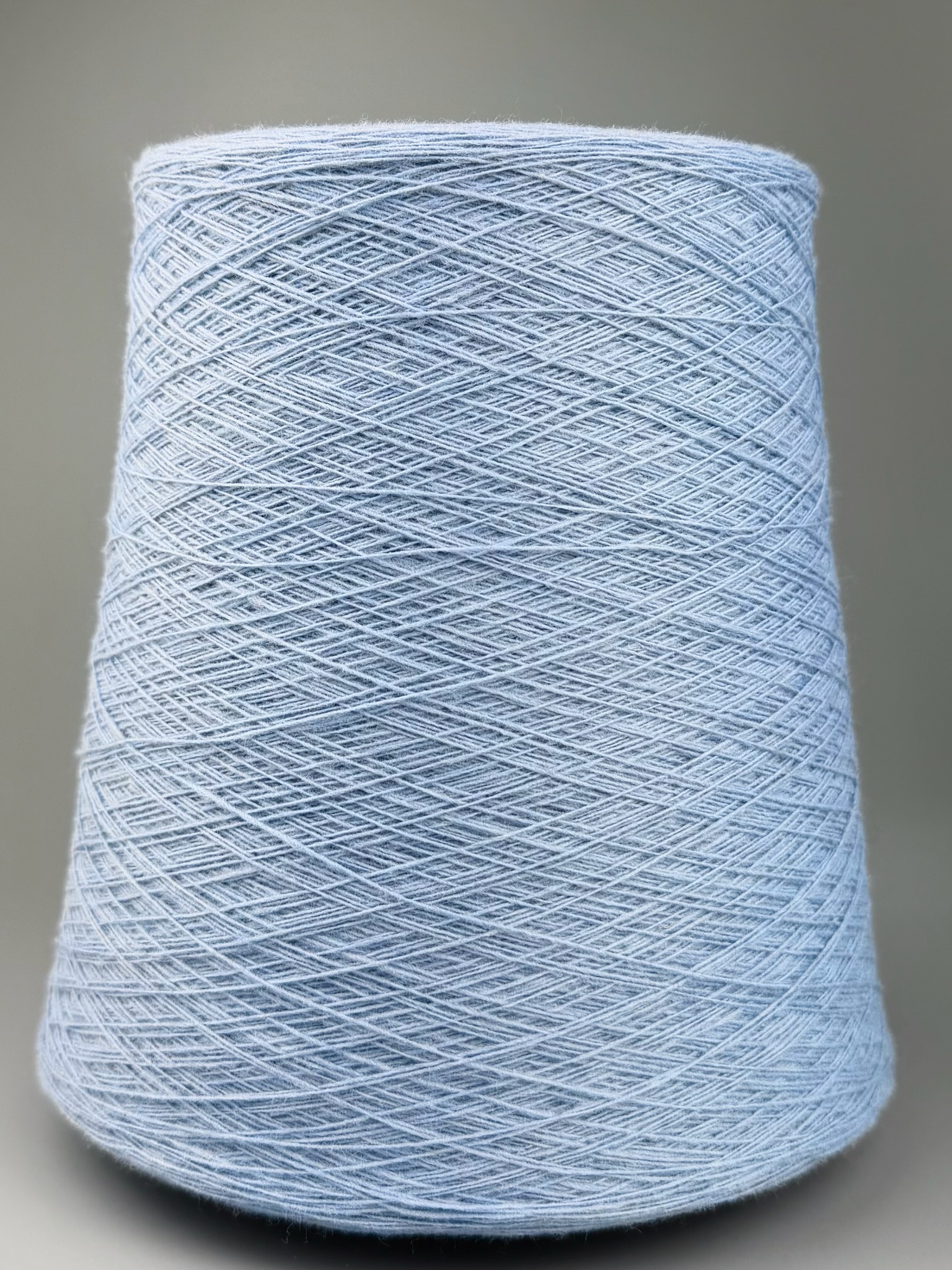 Zegna Baruffa Art. Must Baby Merino Nm 1/15 – Merino Supergeelong Garn col. Blaugrau Mélange foto 2